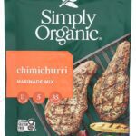 simply organic chimichutti marinade mix pack image