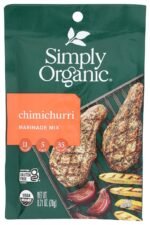 simply organic chimichutti marinade mix pack image