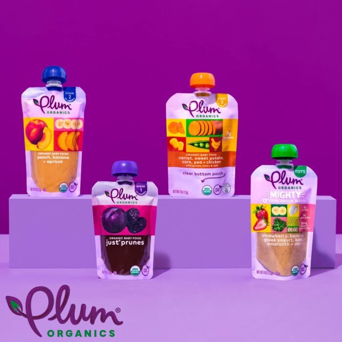 plum organics baby food just sweet pohato image