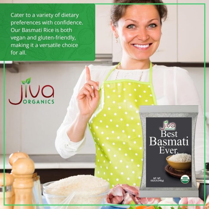 java organics basmati rice 10lb bag image