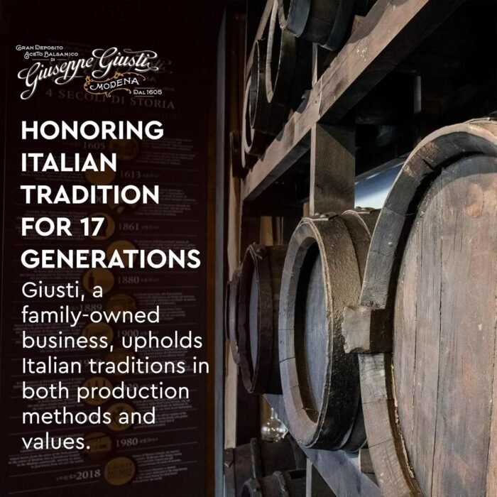 giusti 3 gold medals aged balsmic vinegar of modena 250 ml image