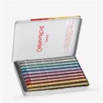 caran d ache neocolor water resistant wax pastels metallic 10 colors pack