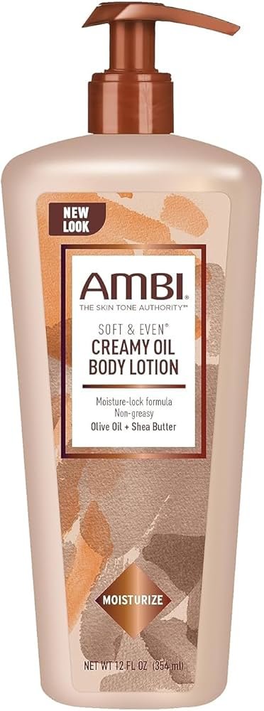 ambi boday care creamy oil lotion olive oil shea butter 12 fi oz image