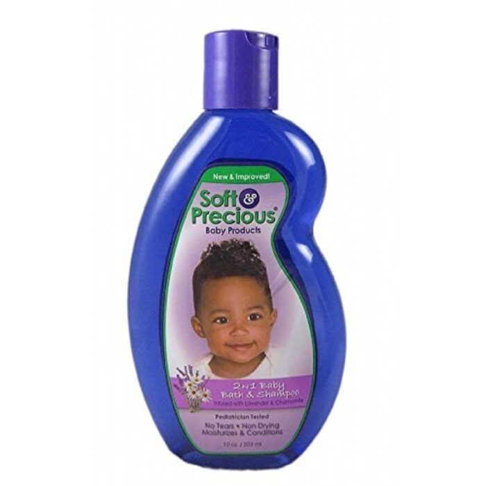 soft & precious 2n1 baby bath shampoo image