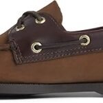 sperry top sider a/o boat shoes brown buck 11m us image