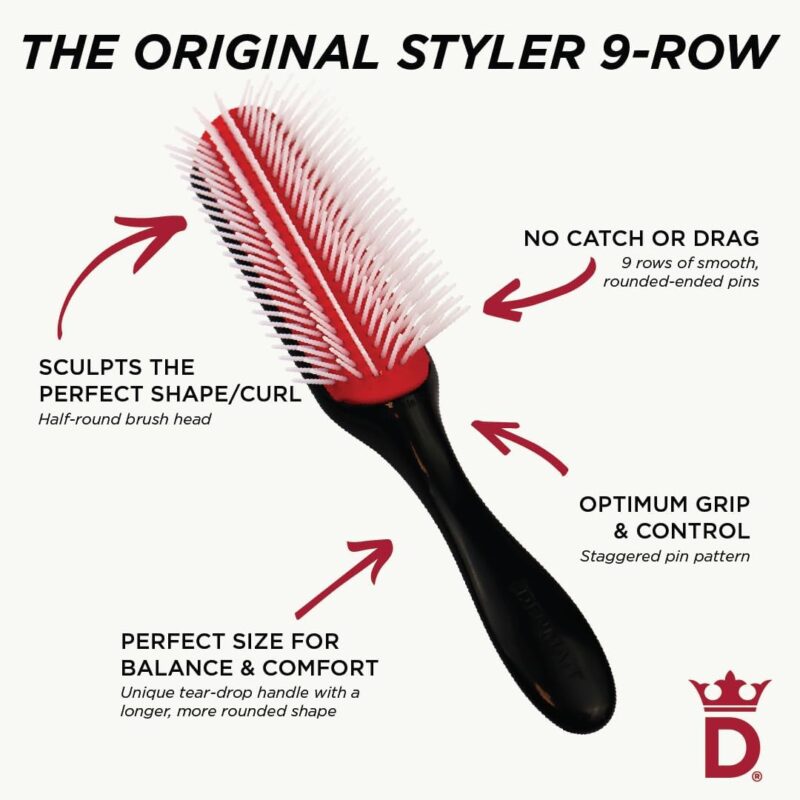 denman d4 large styling brush image