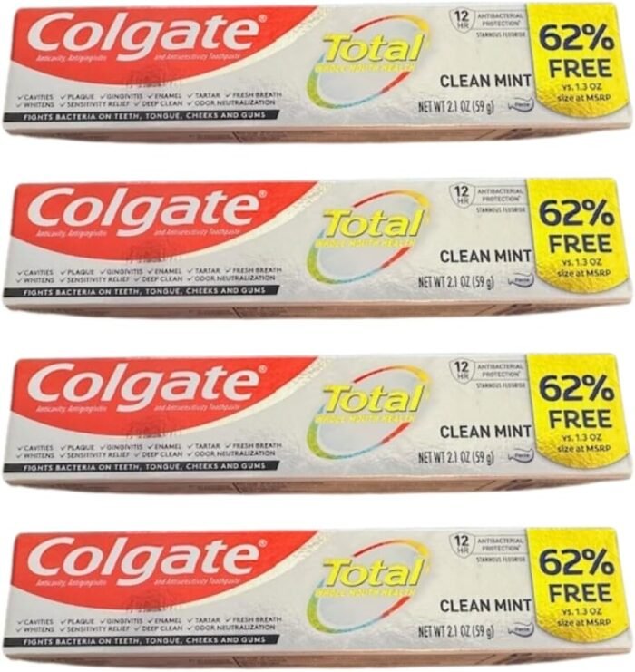 colgate clean mint toothpaste image