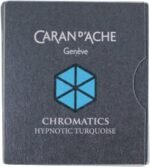 caran d ache ink cartridges hypnotic turquoise image