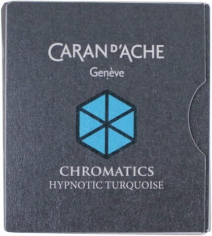 caran d ache ink cartridges hypnotic turquoise image