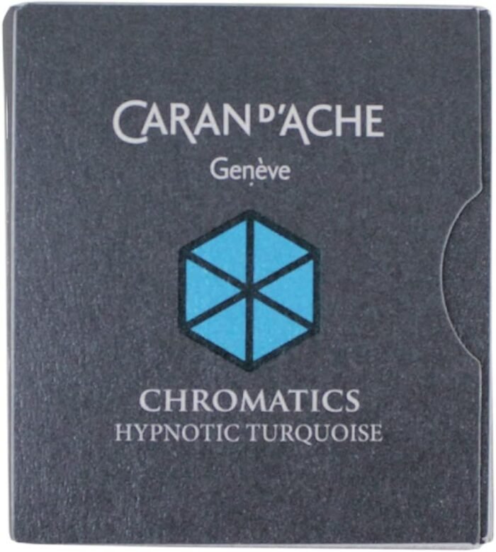 caran d ache ink cartridges hypnotic turquoise image