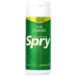 spry all natural spearmint chewing gum image