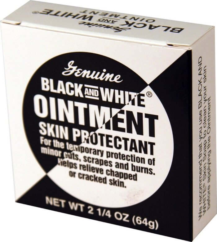 black & white ointment soothing tropical treatment image