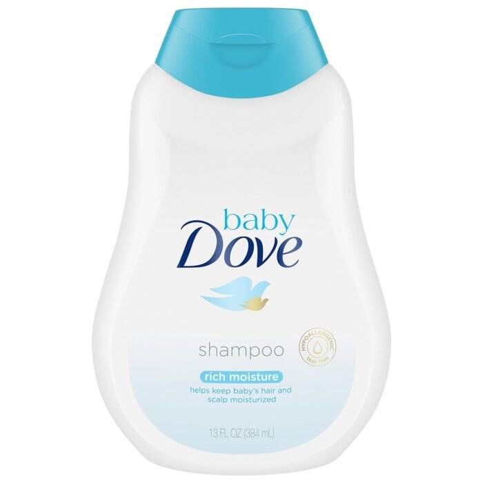 baby dove tear free shampoo image