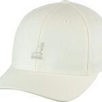 Kangol Wool Flexfit Baseball Hat, White, S-M