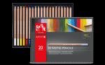 caran d ache pastel pencil set 20 colors pack