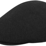 Kangol Seamless Wool 507 Hat, Black/XL