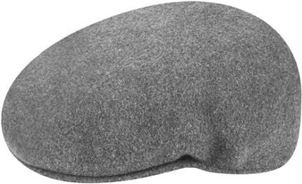 Kangol Wool 504 Hat, Dark Flannel/XL