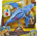 fisher price jurassic world mosasurus and kenji figure set image