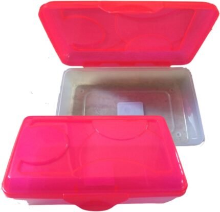 sterilite pink pencil case box image