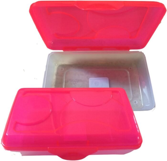 sterilite pink pencil case box image