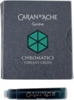 caran d ache ink cartridges vibrant green image