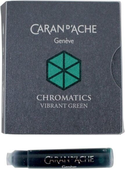 caran d ache ink cartridges vibrant green image