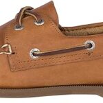 sperry a/o 2 eye leather boat shoes sahara 10 m us image