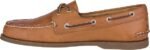 sperry a/o 2 eye leather boat shoes sahara 10 m us image
