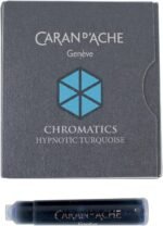 caran d ache ink cartridges hypnotic turquoise image