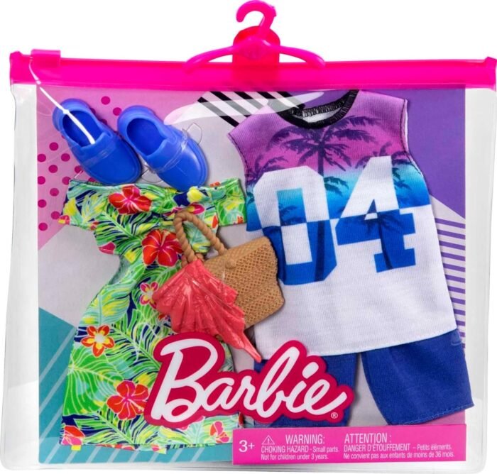 barbie fashion barbie & ken beach pack image