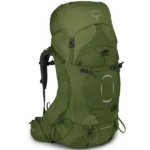 osprey aether 65 backpacking mens garlic mustard green image