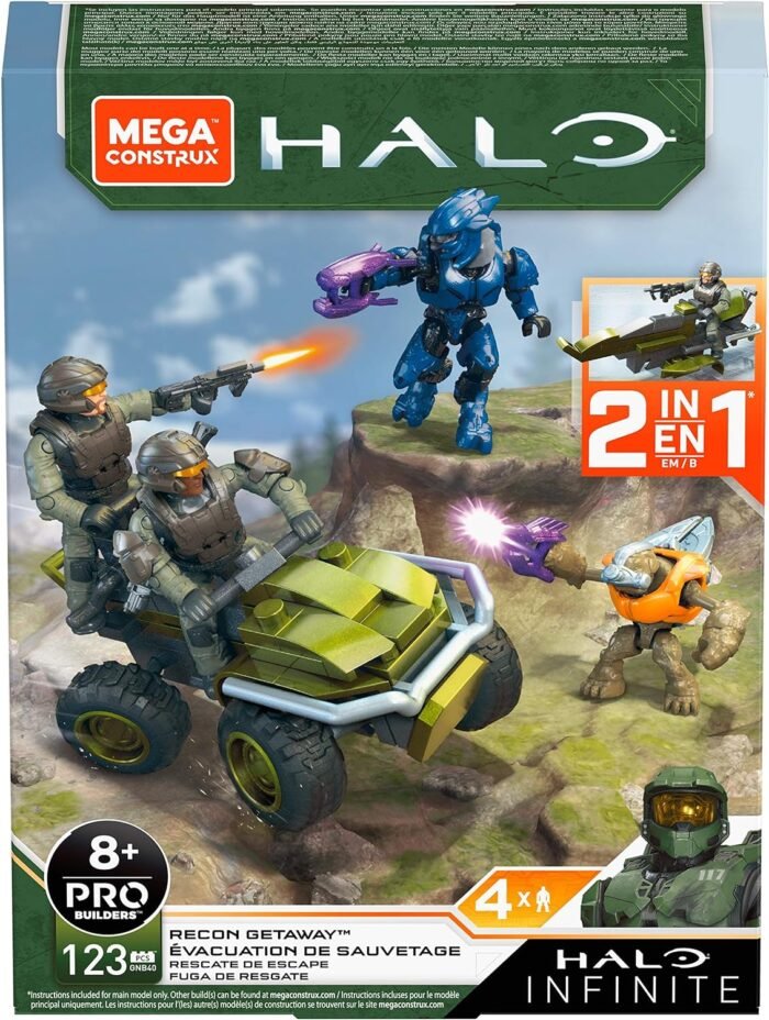 mega construx halo infinite recon getaway construction set image