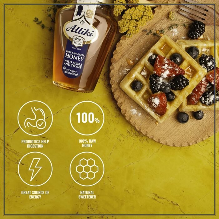 attiki greek honey image