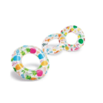Intex Lively Print Swim Rings, 3 Pack, Assorted