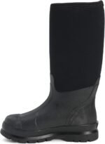 muck chore classic mens rubber work boots black 9m us image