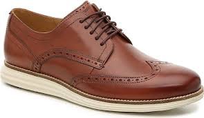 Cole Haan Grand Shortwing Oxford, Woodbury/Ivory, 9.5