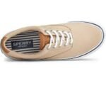 sperry mens striper ii cvo core sneakers salt washed chino 10m image