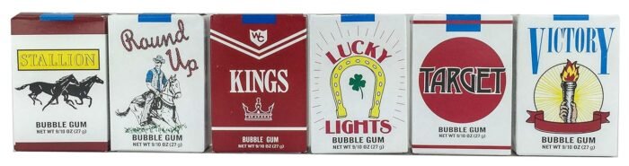 world confections bubble gum cigaretters image
