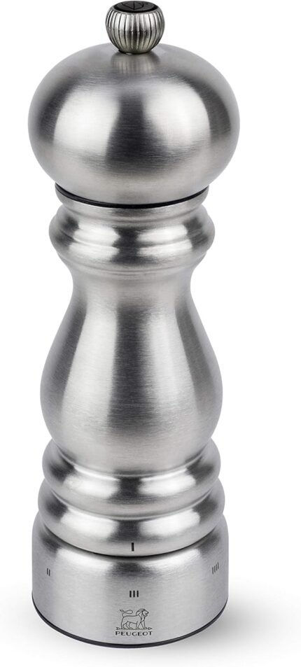 peugeot paris chef u select inch pepper mill stainless steel image