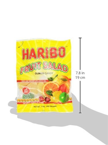 haribo fruit salad gummi candy image