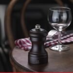 peugeot bistro salt & pepper mill chocolate and natural image