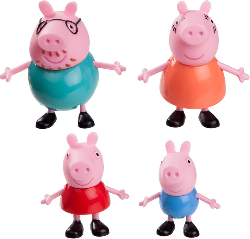 peppa pig family animal figures