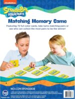 tcg toys spongebob memory matching card game image