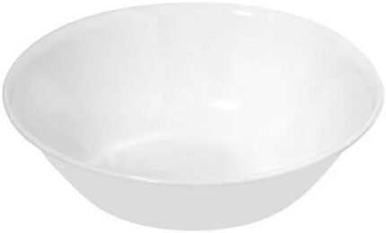 corelle livingware 1 quart serving bowl winter frost white image