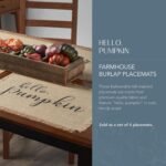 elrene hello pumpkin placemat set image