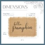elrene hello pumpkin placemat set image
