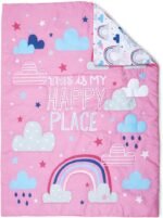 lets chase rainbows 4 piece toddler bedding set image