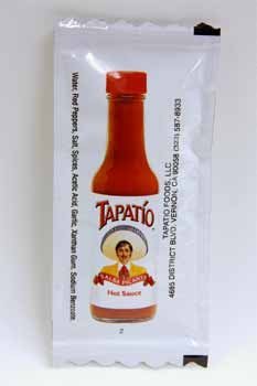 tapatio hot sauce travel packet image