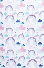 lets chase rainbows 4 piece toddler bedding set image