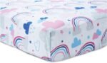 lets chase rainbows 4 piece toddler bedding set image